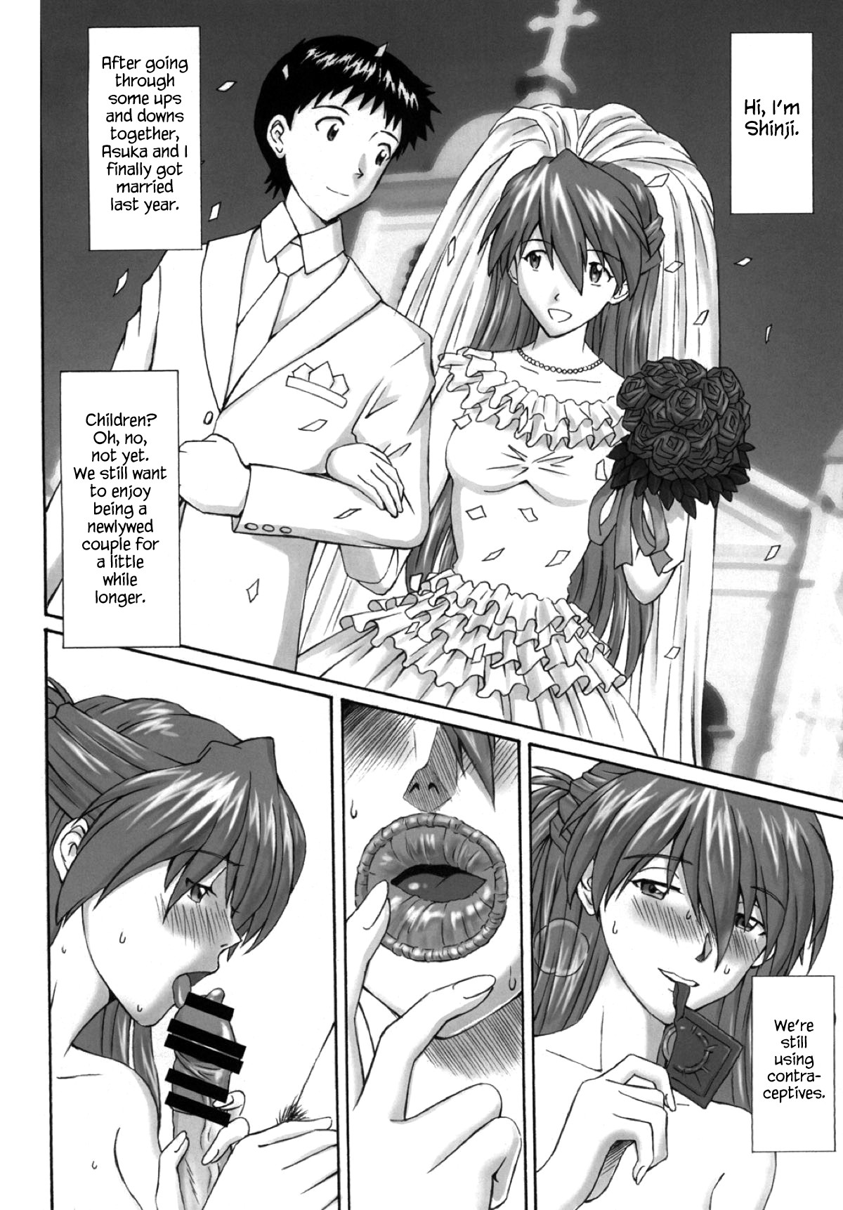 Hentai Manga Comic-The Ikari Household Melancholy-Read-3